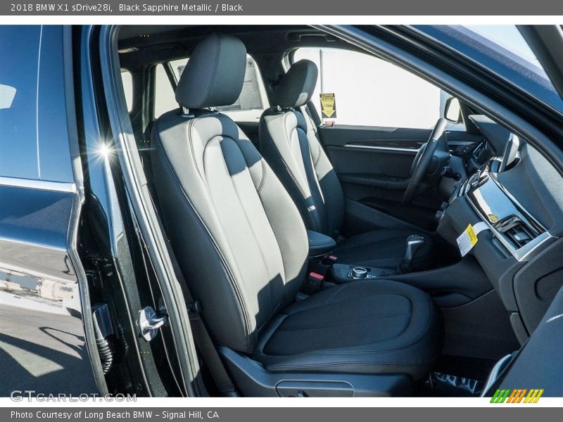 Black Sapphire Metallic / Black 2018 BMW X1 sDrive28i