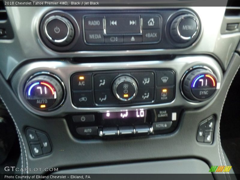 Controls of 2018 Tahoe Premier 4WD