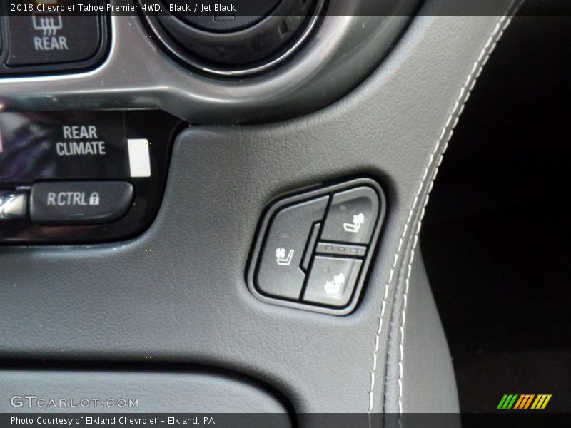 Controls of 2018 Tahoe Premier 4WD