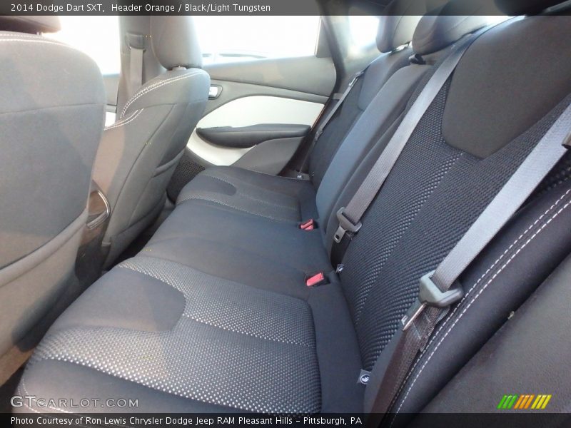 Header Orange / Black/Light Tungsten 2014 Dodge Dart SXT