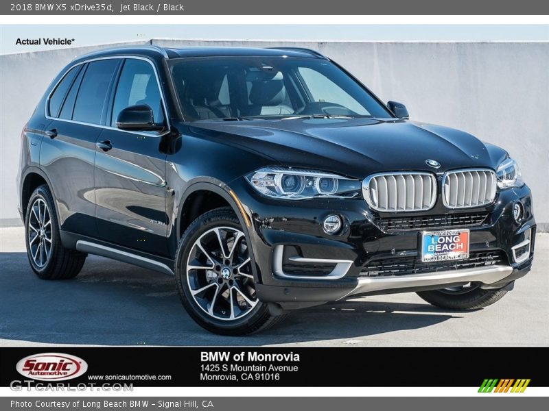 Jet Black / Black 2018 BMW X5 xDrive35d