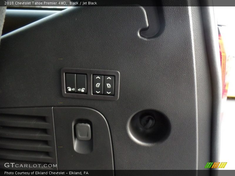 Controls of 2018 Tahoe Premier 4WD