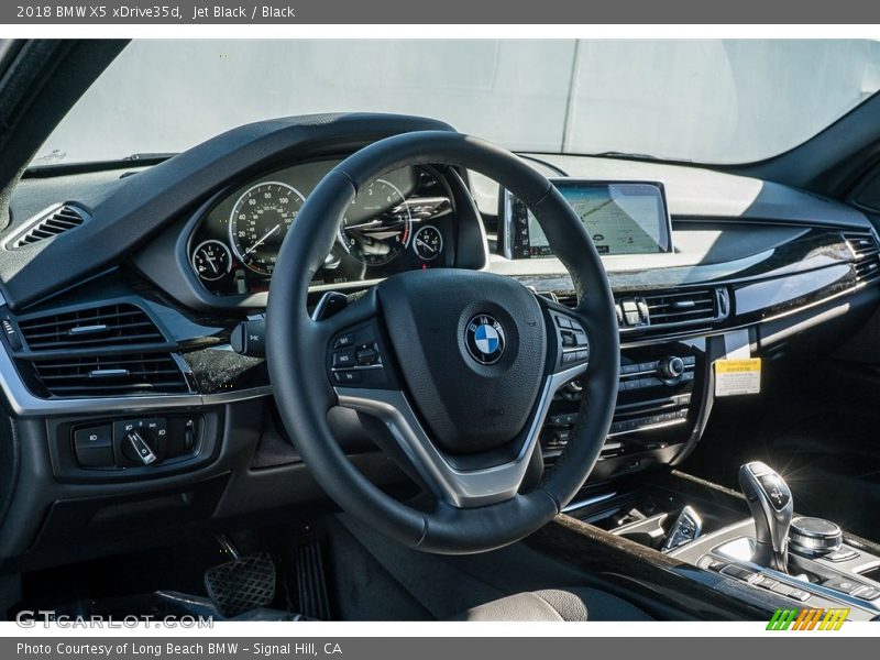 Jet Black / Black 2018 BMW X5 xDrive35d