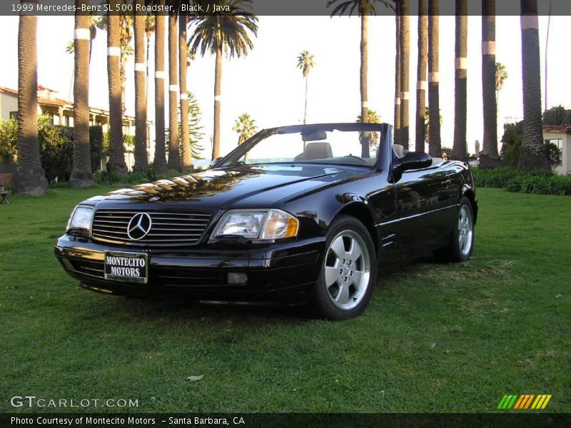 Black / Java 1999 Mercedes-Benz SL 500 Roadster