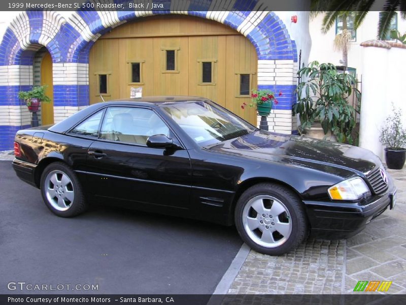 Black / Java 1999 Mercedes-Benz SL 500 Roadster