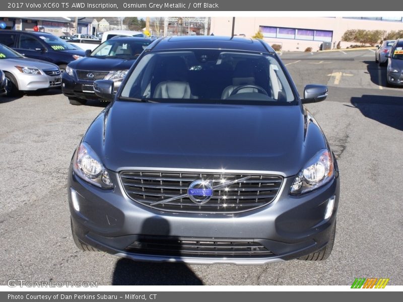 Osmium Grey Metallic / Off Black 2017 Volvo XC60 T5 AWD Inscription