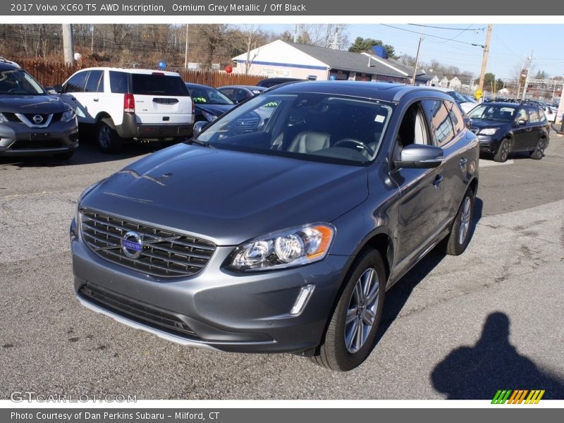 Osmium Grey Metallic / Off Black 2017 Volvo XC60 T5 AWD Inscription
