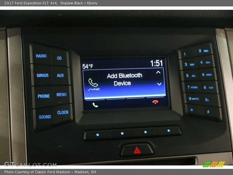 Shadow Black / Ebony 2017 Ford Expedition XLT 4x4