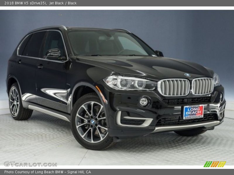 Jet Black / Black 2018 BMW X5 sDrive35i