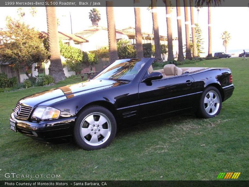 Black / Java 1999 Mercedes-Benz SL 500 Roadster