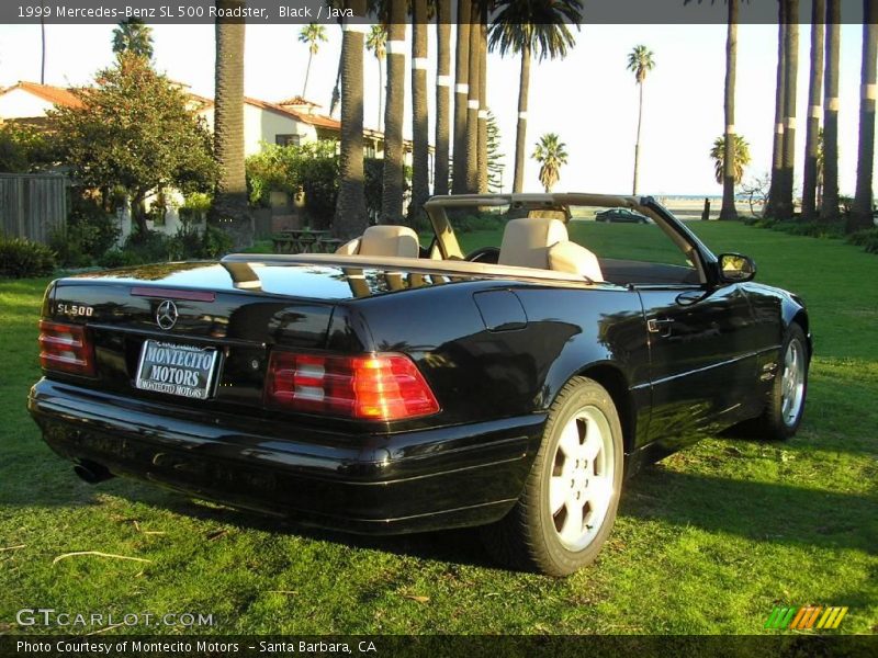 Black / Java 1999 Mercedes-Benz SL 500 Roadster