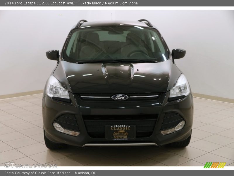 Tuxedo Black / Medium Light Stone 2014 Ford Escape SE 2.0L EcoBoost 4WD