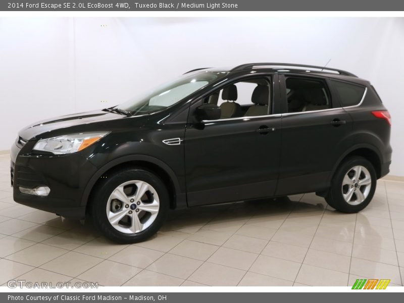 Tuxedo Black / Medium Light Stone 2014 Ford Escape SE 2.0L EcoBoost 4WD
