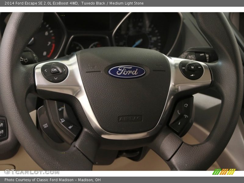 Tuxedo Black / Medium Light Stone 2014 Ford Escape SE 2.0L EcoBoost 4WD