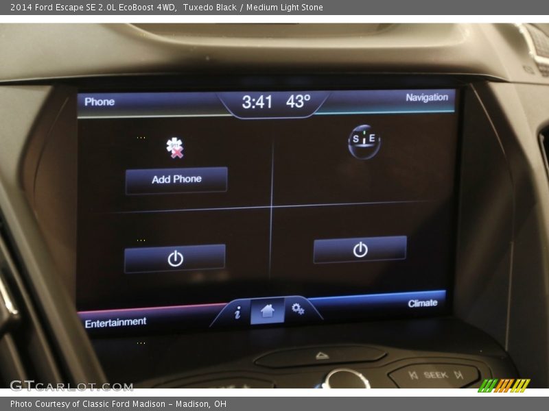Tuxedo Black / Medium Light Stone 2014 Ford Escape SE 2.0L EcoBoost 4WD