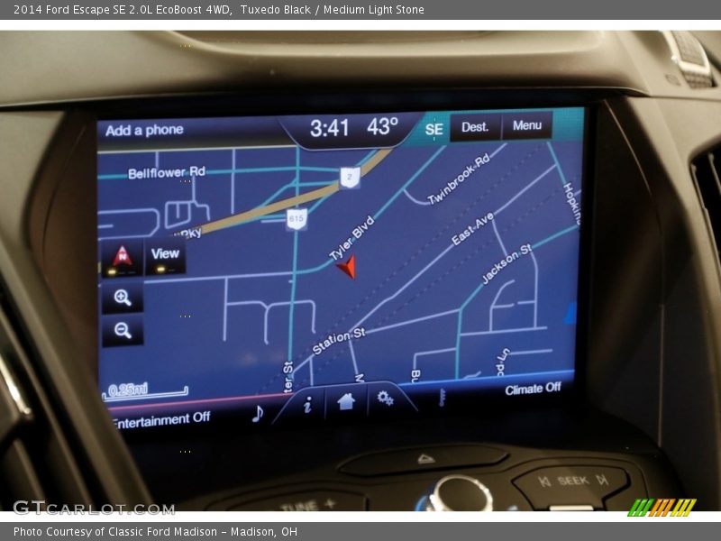 Tuxedo Black / Medium Light Stone 2014 Ford Escape SE 2.0L EcoBoost 4WD