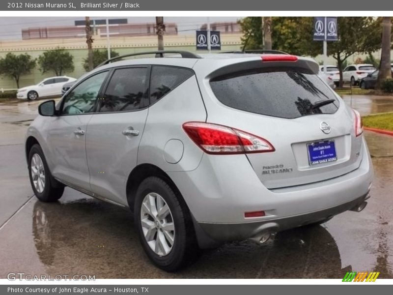 Brilliant Silver / Black 2012 Nissan Murano SL