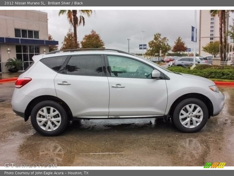 Brilliant Silver / Black 2012 Nissan Murano SL