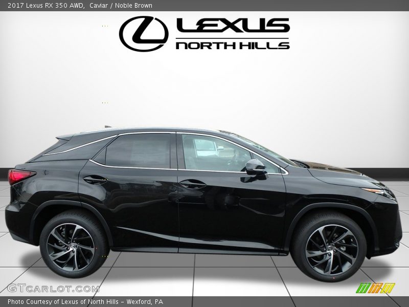 Caviar / Noble Brown 2017 Lexus RX 350 AWD