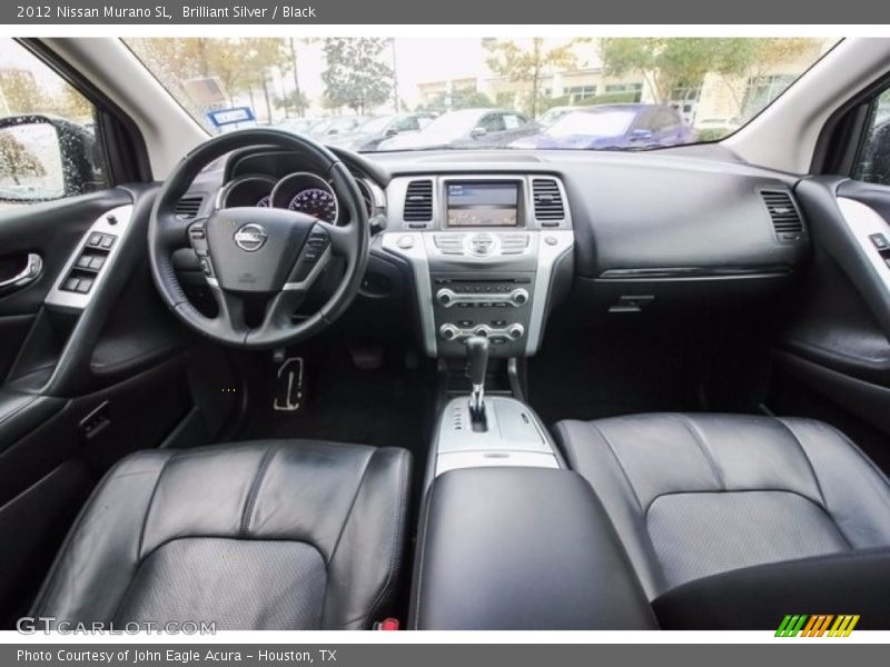 Brilliant Silver / Black 2012 Nissan Murano SL