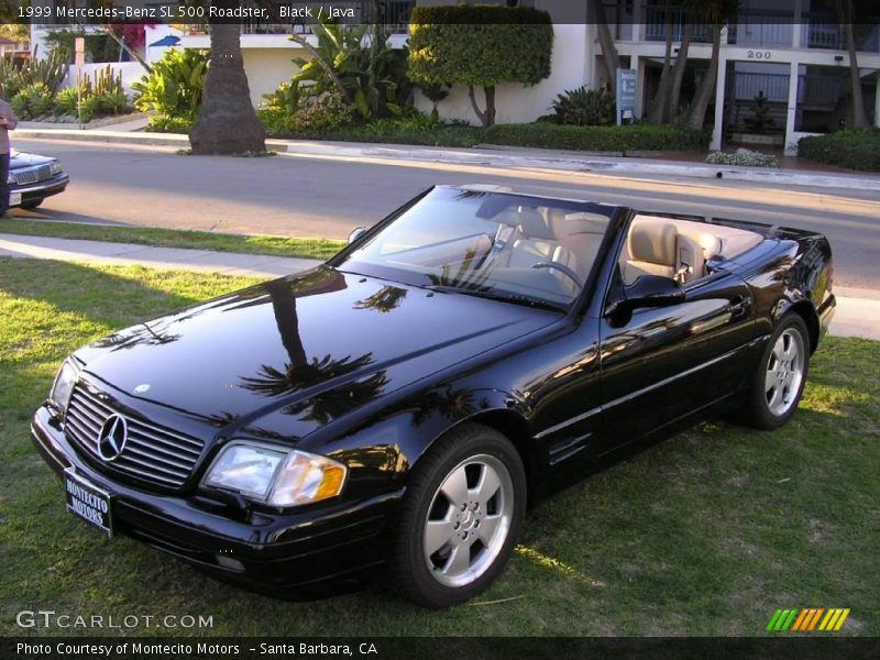 Black / Java 1999 Mercedes-Benz SL 500 Roadster