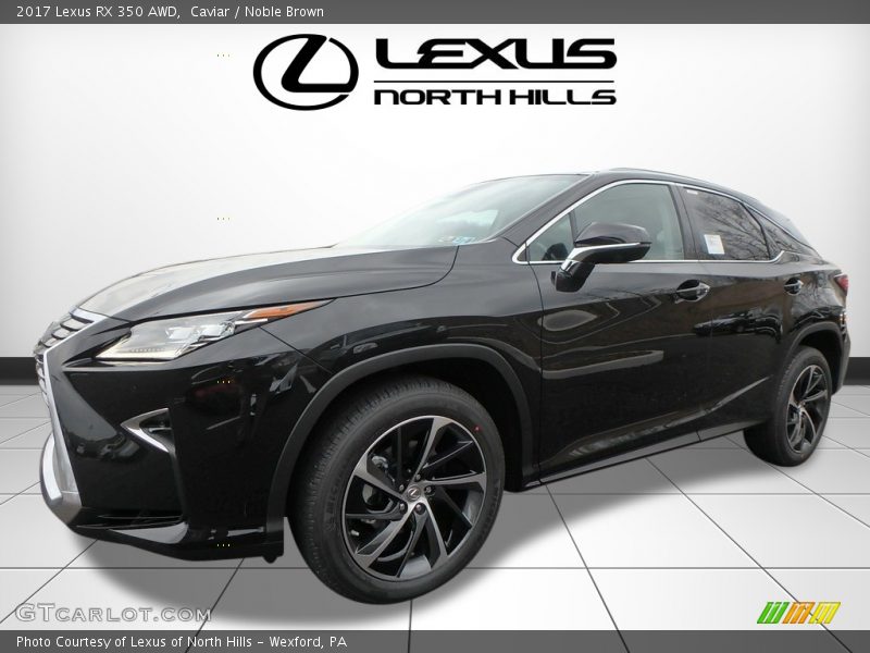 Caviar / Noble Brown 2017 Lexus RX 350 AWD