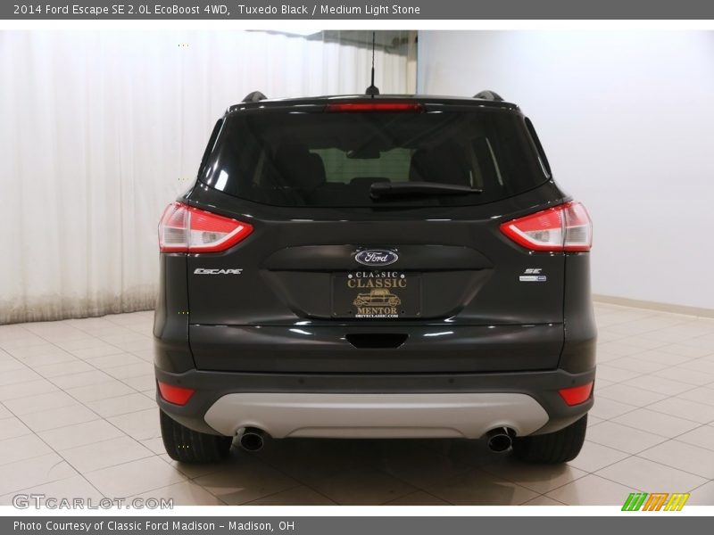 Tuxedo Black / Medium Light Stone 2014 Ford Escape SE 2.0L EcoBoost 4WD