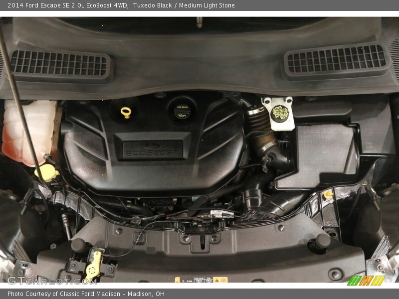 Tuxedo Black / Medium Light Stone 2014 Ford Escape SE 2.0L EcoBoost 4WD