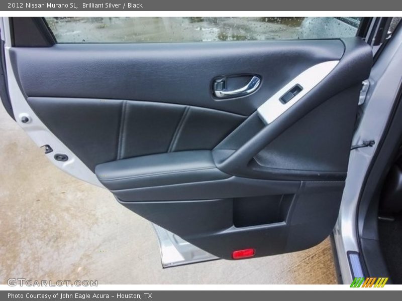 Brilliant Silver / Black 2012 Nissan Murano SL