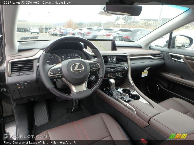 Caviar / Noble Brown 2017 Lexus RX 350 AWD
