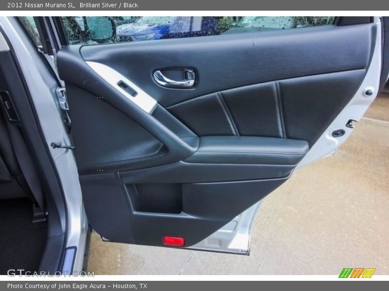 Brilliant Silver / Black 2012 Nissan Murano SL