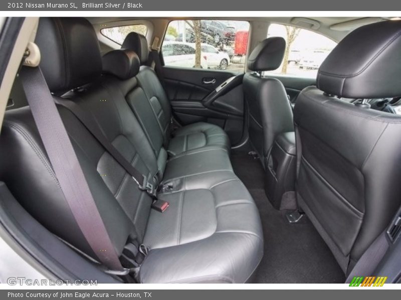 Brilliant Silver / Black 2012 Nissan Murano SL