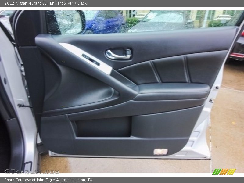 Brilliant Silver / Black 2012 Nissan Murano SL