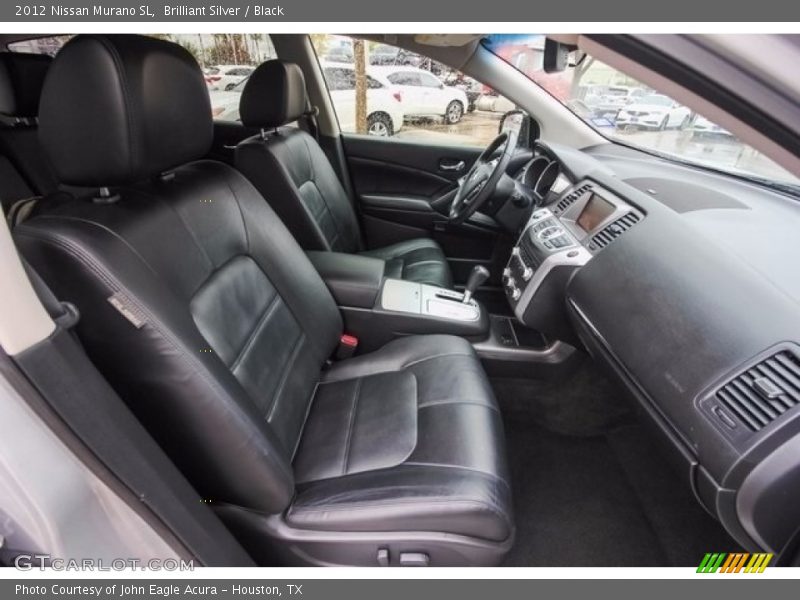 Brilliant Silver / Black 2012 Nissan Murano SL