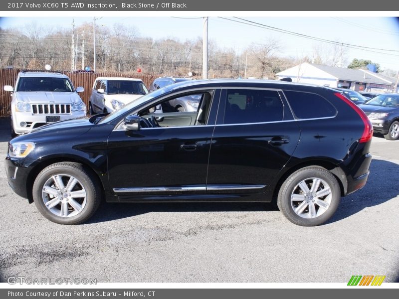 Black Stone / Off Black 2017 Volvo XC60 T5 AWD Inscription