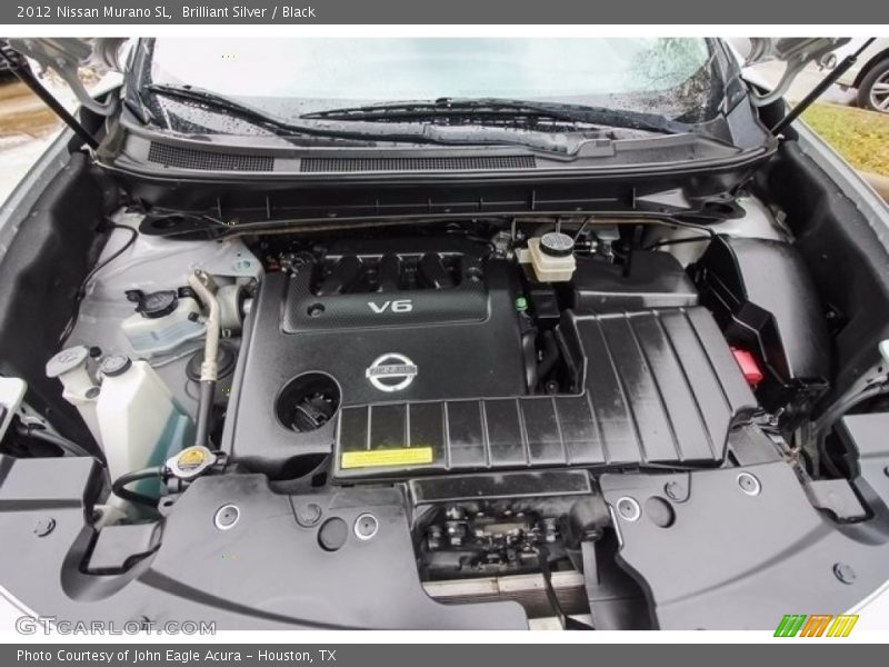 Brilliant Silver / Black 2012 Nissan Murano SL