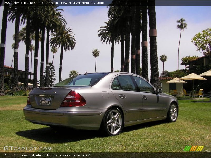 Pewter Silver Metallic / Stone 2004 Mercedes-Benz E 320 Sedan