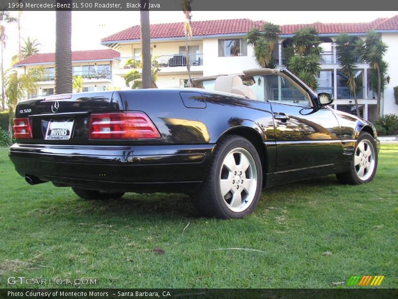 Black / Java 1999 Mercedes-Benz SL 500 Roadster