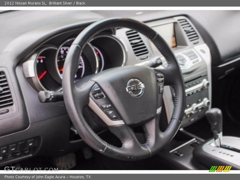 Brilliant Silver / Black 2012 Nissan Murano SL