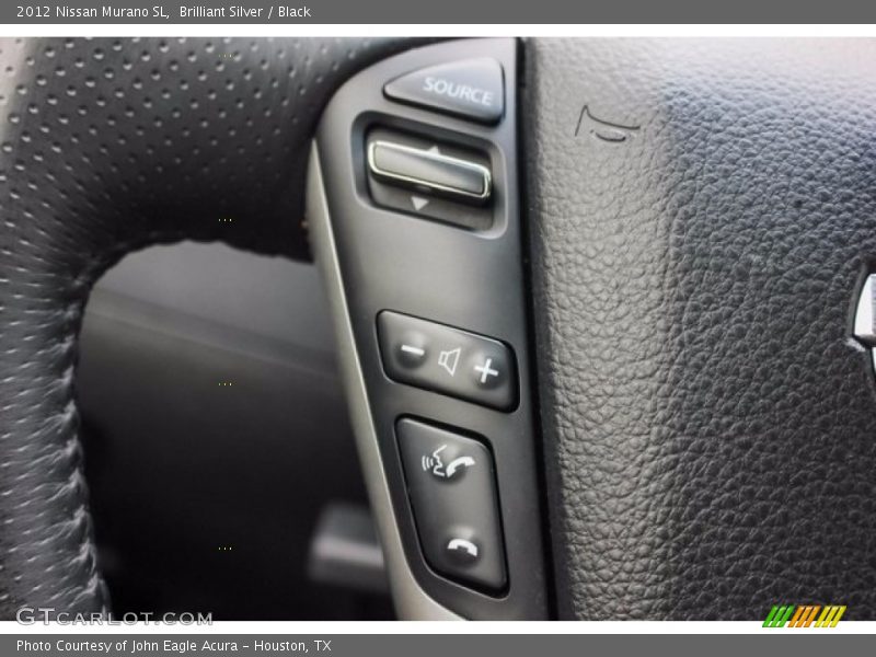 Brilliant Silver / Black 2012 Nissan Murano SL