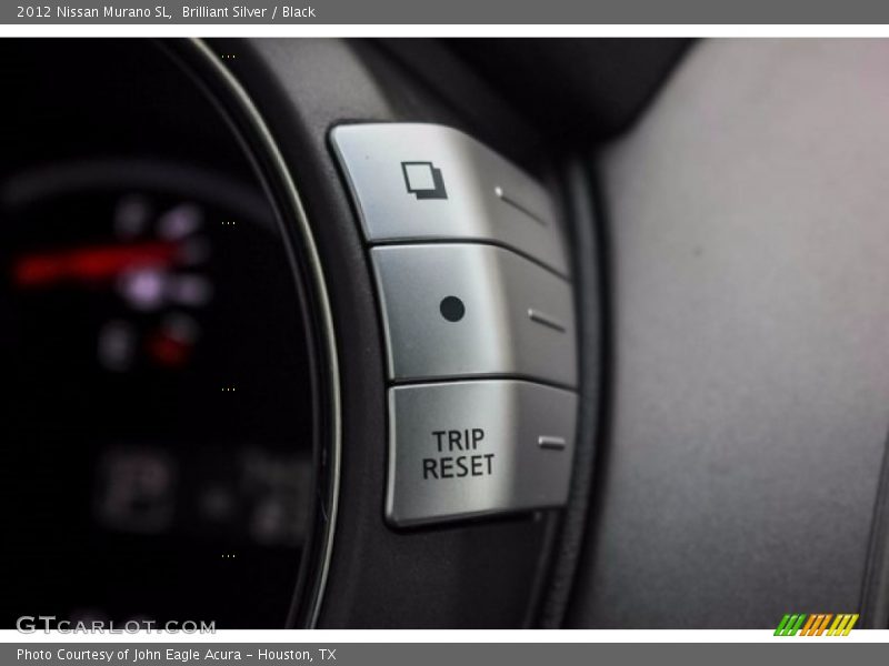 Brilliant Silver / Black 2012 Nissan Murano SL
