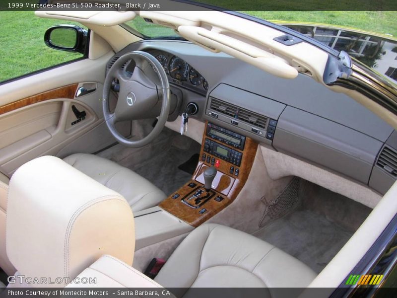 Black / Java 1999 Mercedes-Benz SL 500 Roadster