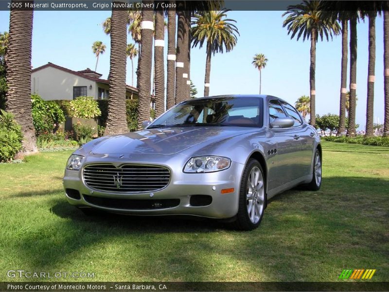 Grigio Nuvolari (Silver) / Cuoio 2005 Maserati Quattroporte