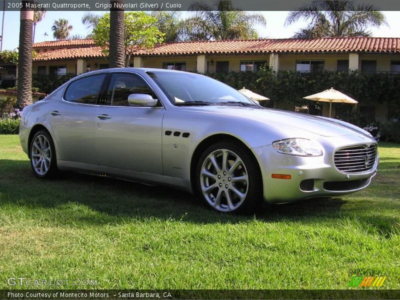 Grigio Nuvolari (Silver) / Cuoio 2005 Maserati Quattroporte