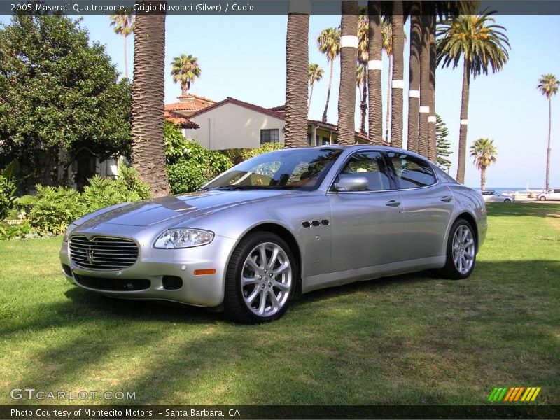 Grigio Nuvolari (Silver) / Cuoio 2005 Maserati Quattroporte