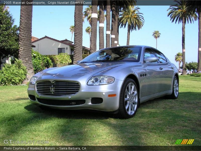 Grigio Nuvolari (Silver) / Cuoio 2005 Maserati Quattroporte