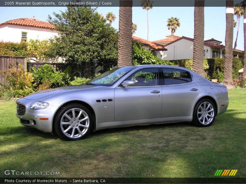 Grigio Nuvolari (Silver) / Cuoio 2005 Maserati Quattroporte