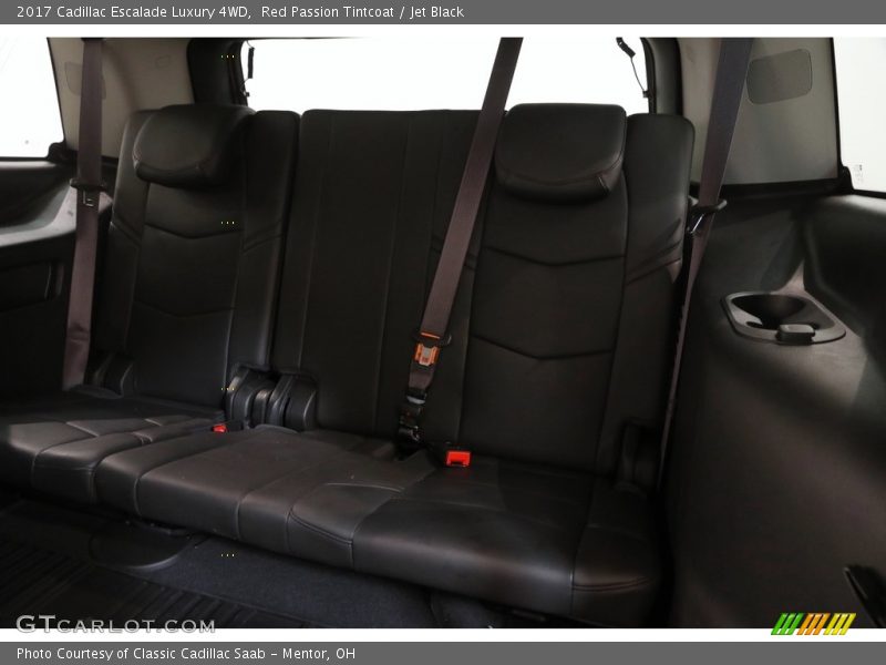 Red Passion Tintcoat / Jet Black 2017 Cadillac Escalade Luxury 4WD