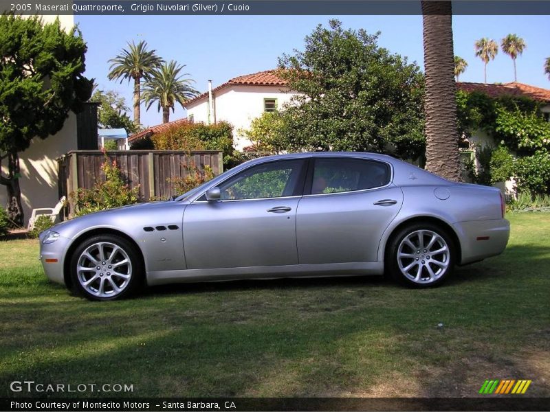 Grigio Nuvolari (Silver) / Cuoio 2005 Maserati Quattroporte