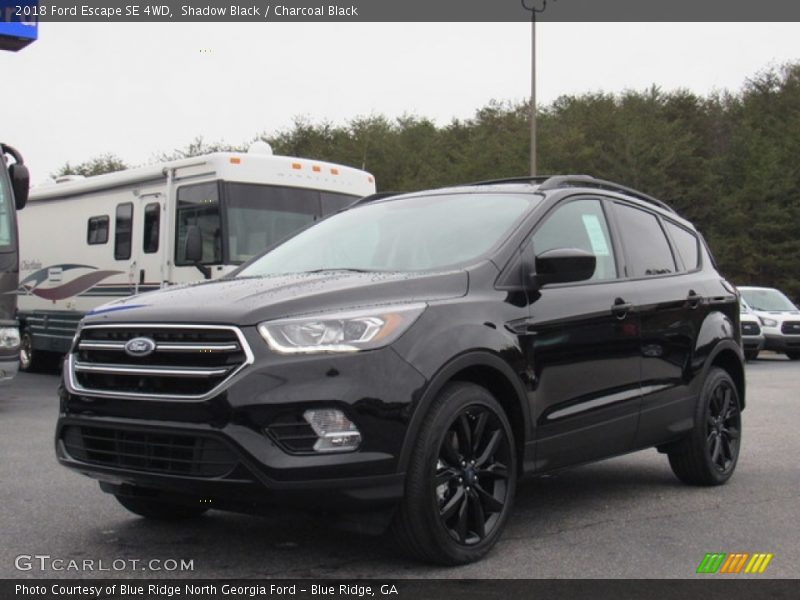 Shadow Black / Charcoal Black 2018 Ford Escape SE 4WD